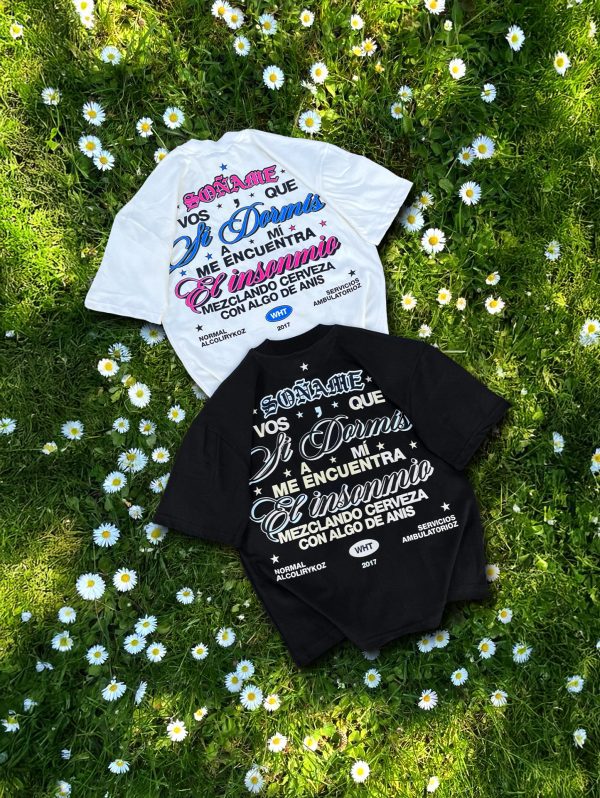 Camiseta Oversize "Normal" Negra