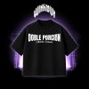 Camiseta Oversize Doble porción Manzanas a la vuelta Negra