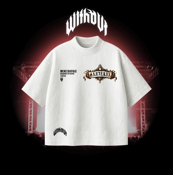 CREADOR b_Mesa de trabajo 1 copia Camiseta Oversize Santeria Blanca