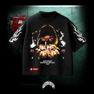 Camiseta Oversized Def Jam for WHT Negra