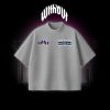 Camiseta Oversize Crudo Means Raw "Novena" Gris