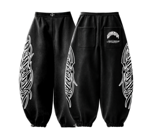 Pantalon Baggy Barrel ALabanza Negro