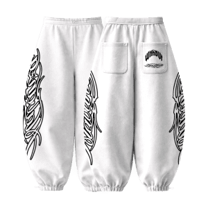 Pantalon Baggy Barrel ALabanza | Blanco