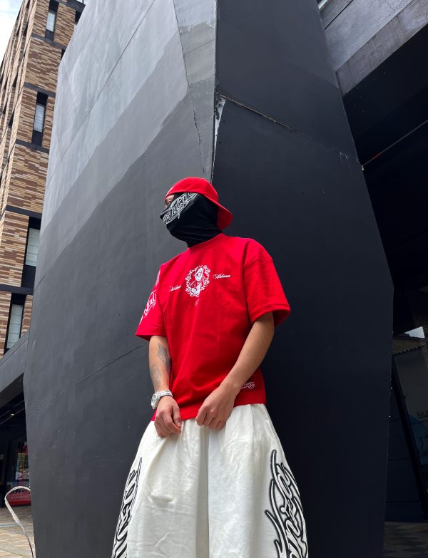 Camiseta Oversize "Matter Vita Gratia" | Roja